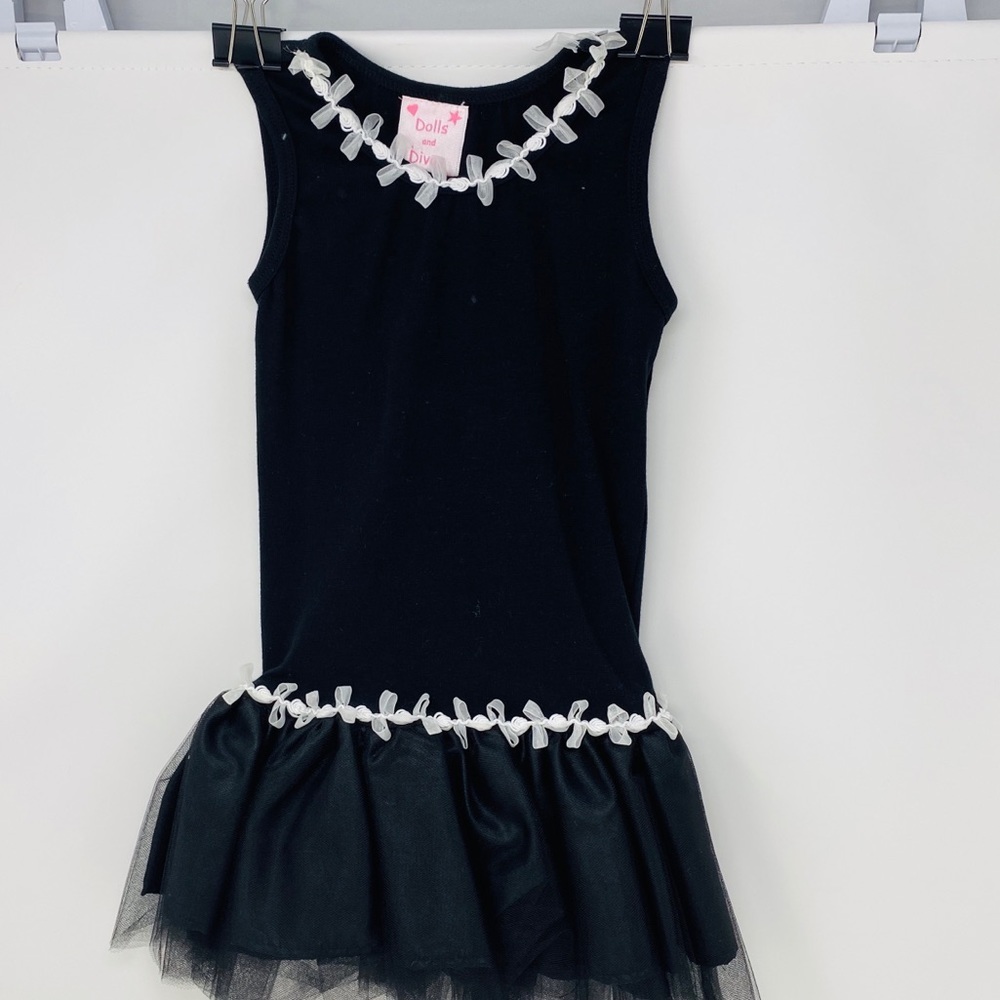 DOLLS & DIVAS**Black Tutu Dress**Size 4**$89
